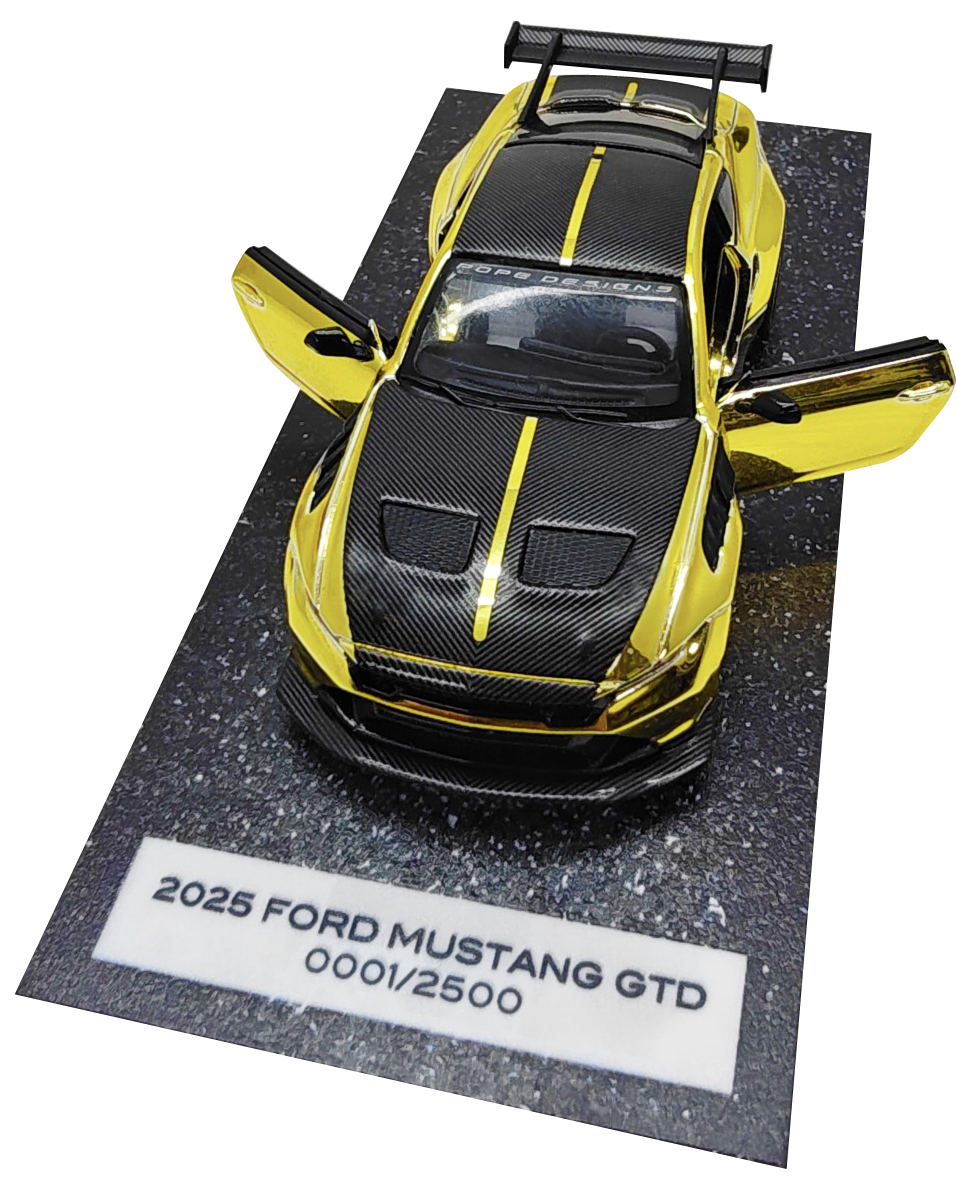 2025 Ford Mustang GTD - top/front view